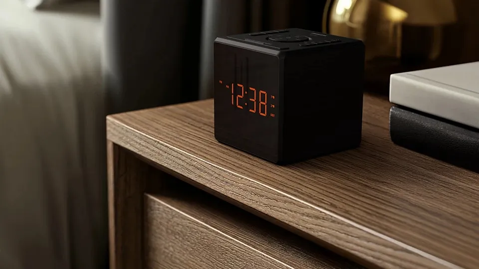 Philips TAR4500/10 Clock Radio with DAB/FM, LED Display and USB-C Charging, Black