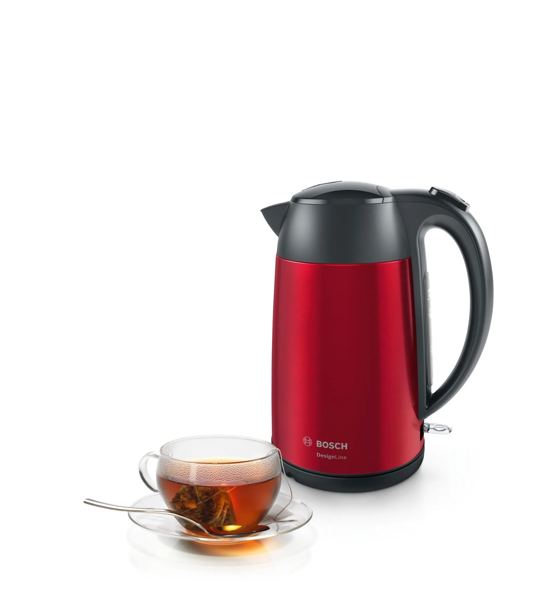 Bosch DesignLine TWK3P424 - vattenkokare, r&ouml;d