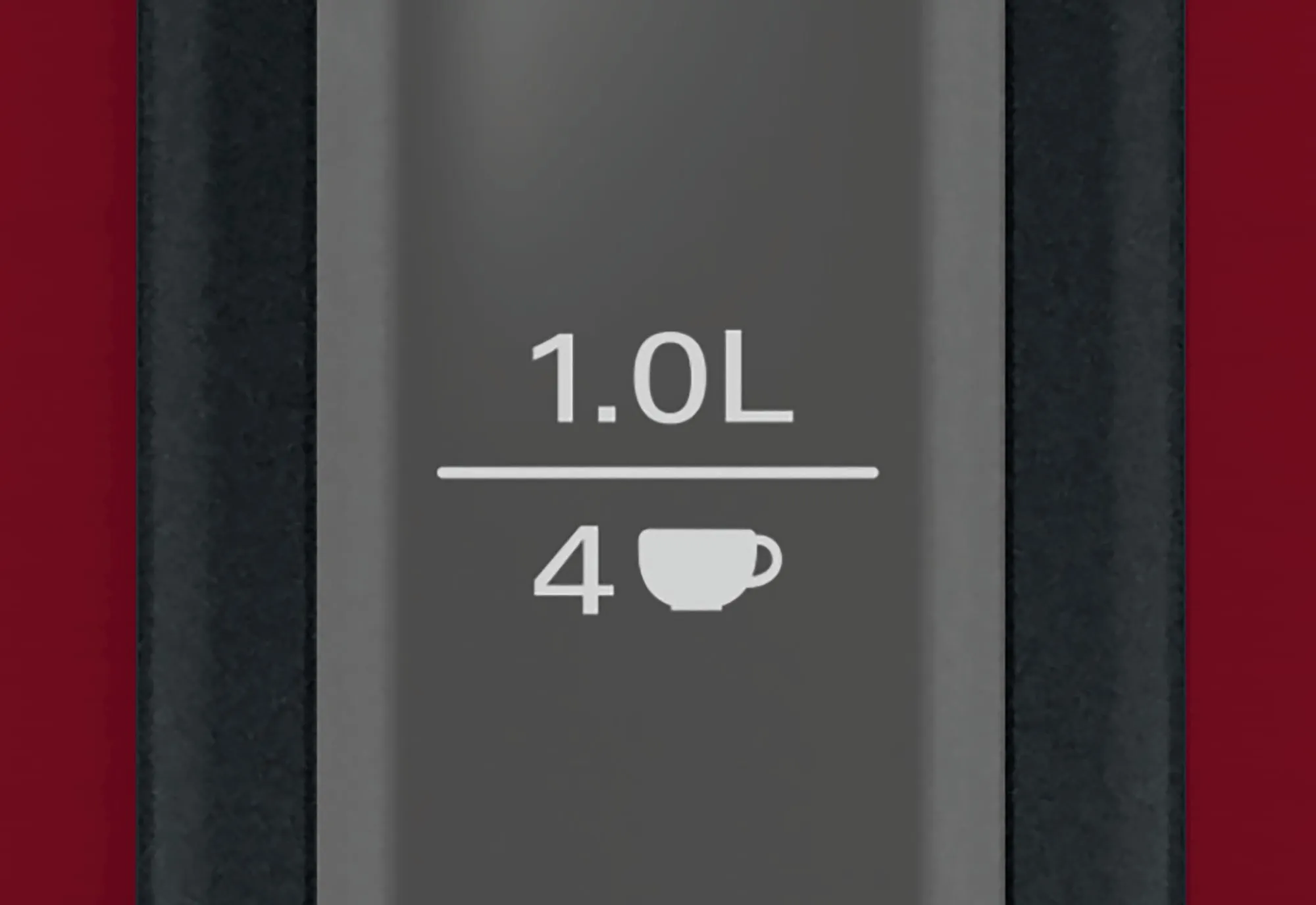 Bosch DesignLine TWK3P424 - vattenkokare, röd