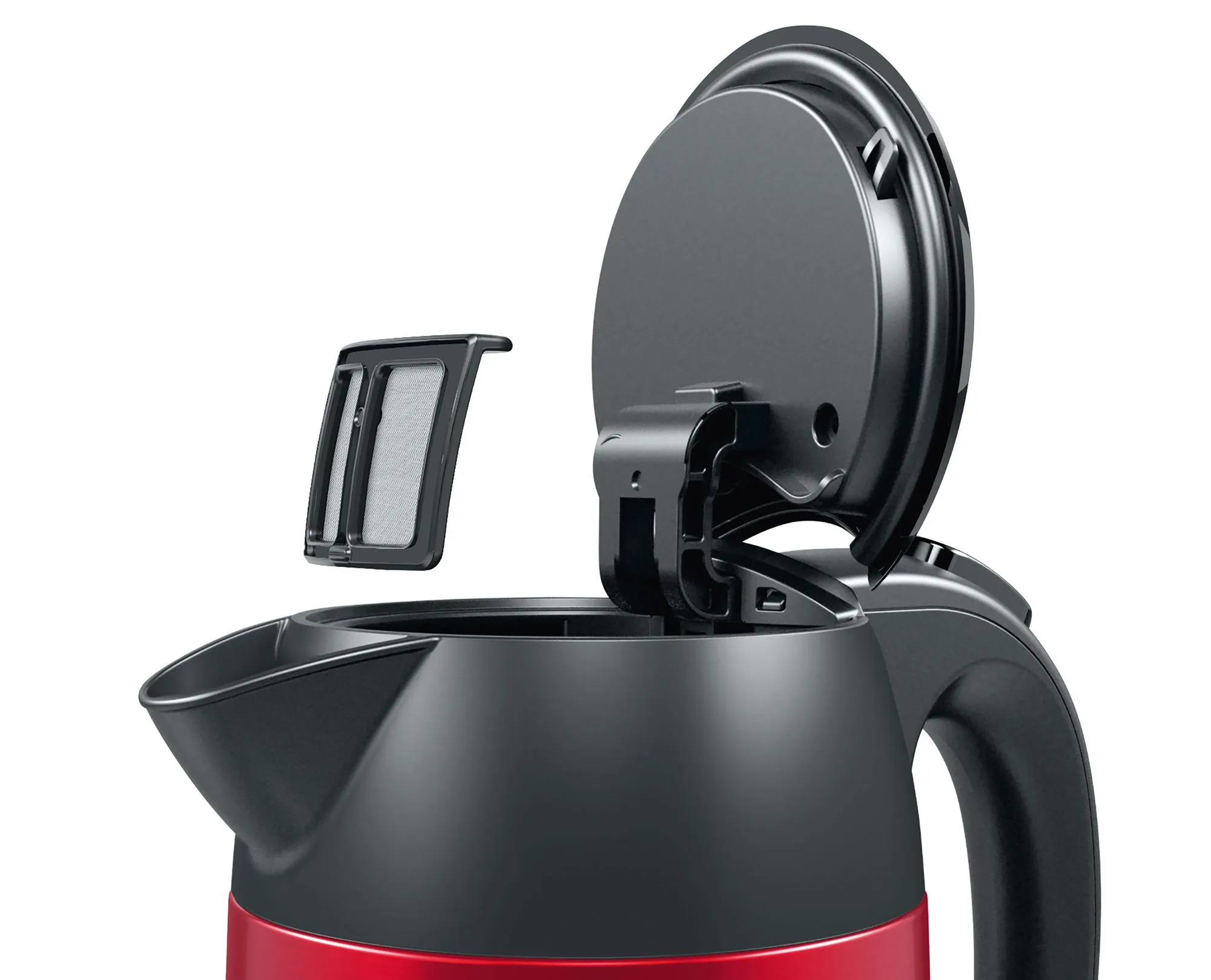 Bosch DesignLine TWK3P424 - vattenkokare, röd