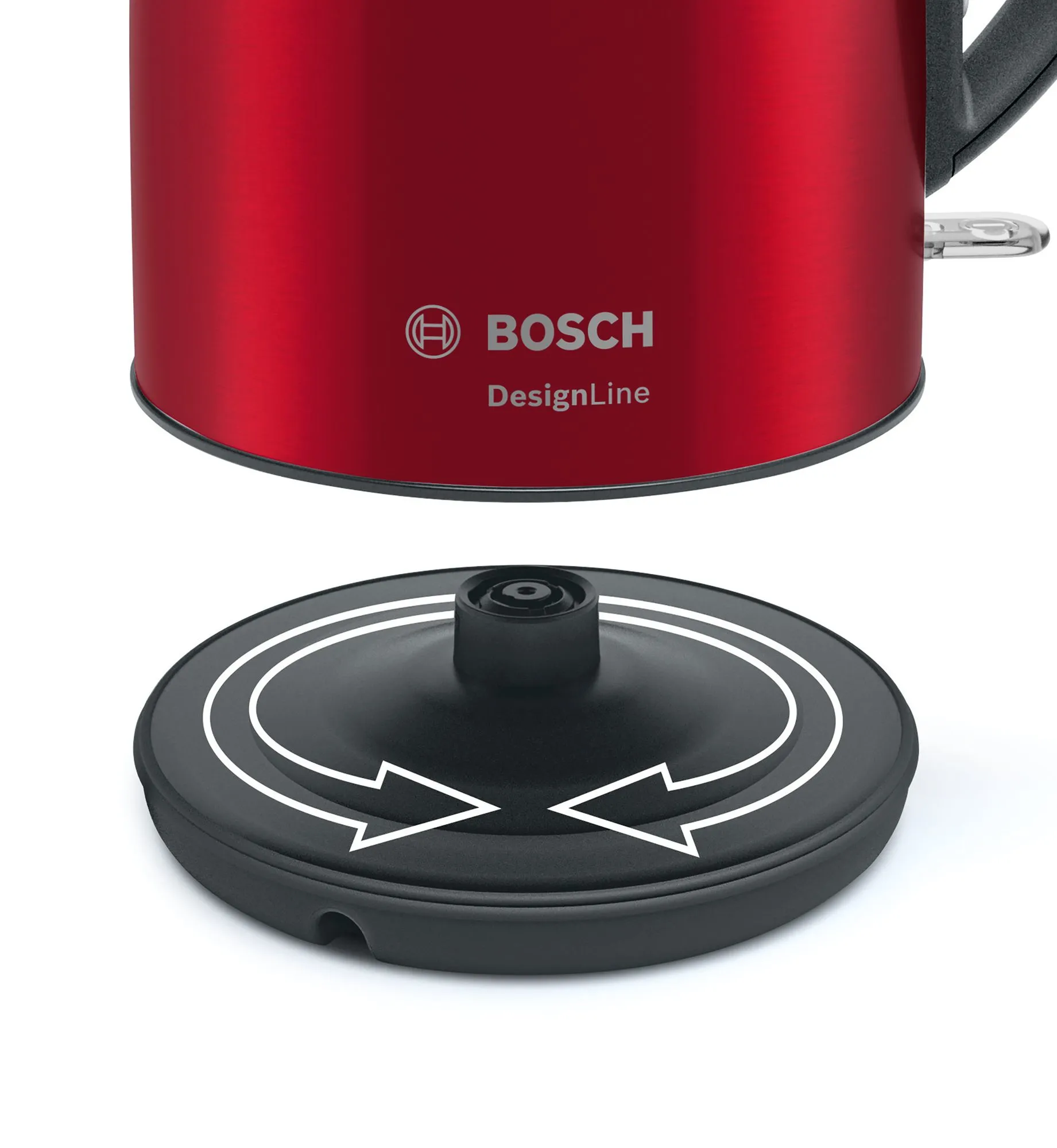 Bosch DesignLine TWK3P424 - vattenkokare, r&ouml;d