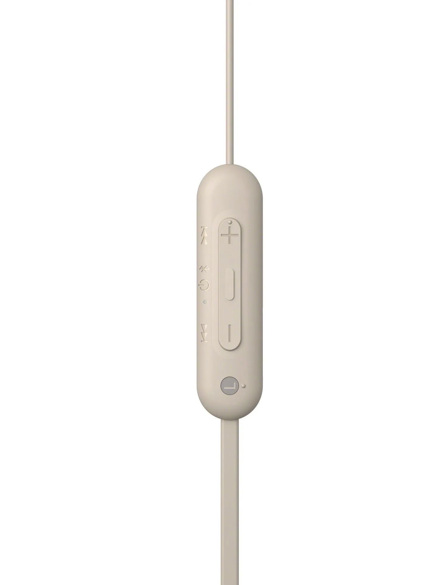 Sony WI-C100 -langattomat nappikuulokkeet, beige