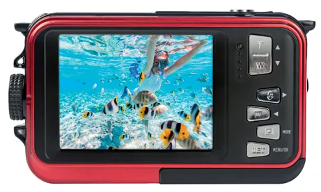 AgfaPhoto Realishot WP8000 - waterproof digital camera, red
