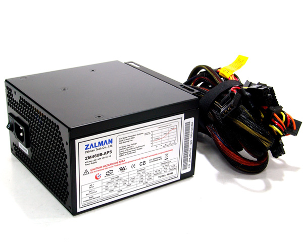 Zalman Power supply 460W APS silent PSU