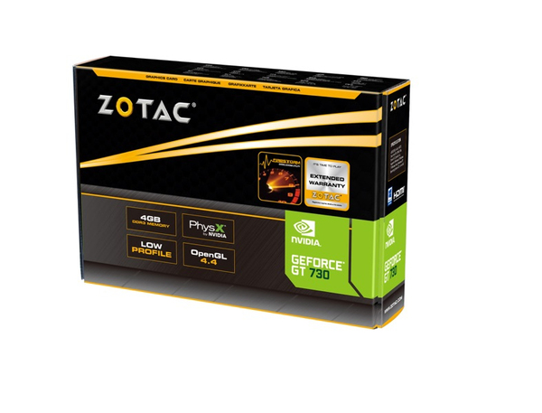 Zotac GeForce GT 730 4GB - grafikkort