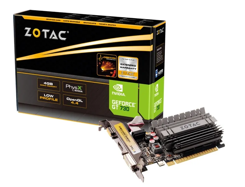 Zotac GeForce GT 730 4GB - Graphics card