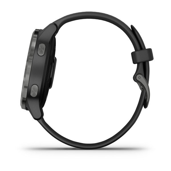 (Fyndh&ouml;rnan) Garmin Vivoactive 4S - tr&auml;ningsklocka, M&ouml;rkgr&aring;