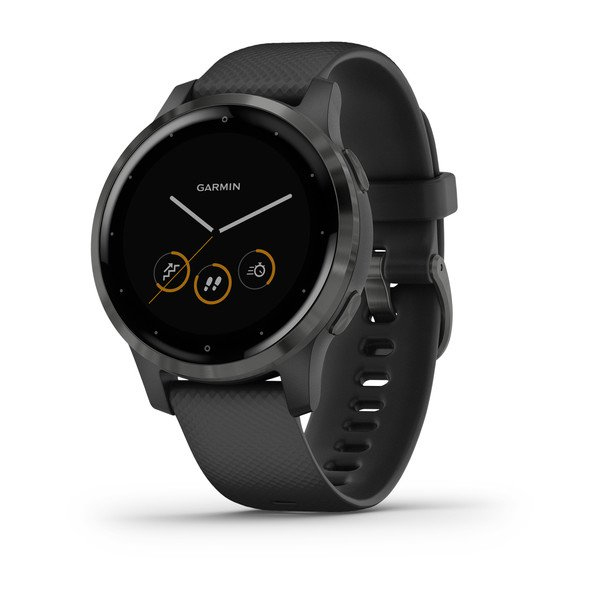 Garmin Vivoactive 4S -urheilukello, Tummanharmaa