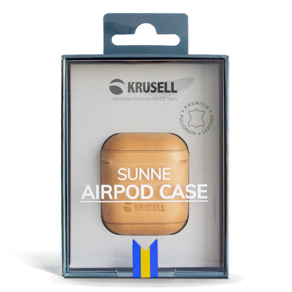 KRUSELL SUNNE AIRPOD VINTAGE NUDE