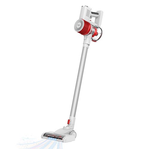 Adler AD 7051 0.6 L 300 W 2.2 Ah - skaftdammsugare, vit och r&ouml;d