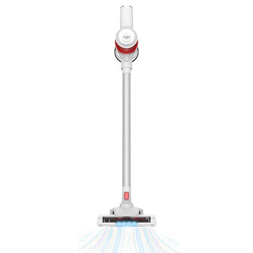 Adler AD 7051 0.6 L 300 W 2.2 Ah - skaftdammsugare, vit och r&ouml;d