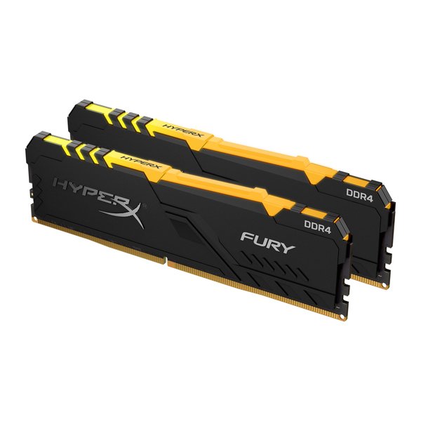 Kingston 32 GB (2 x 16 GB) HyperX Fury RGB, DDR4 3466 MHz - memory