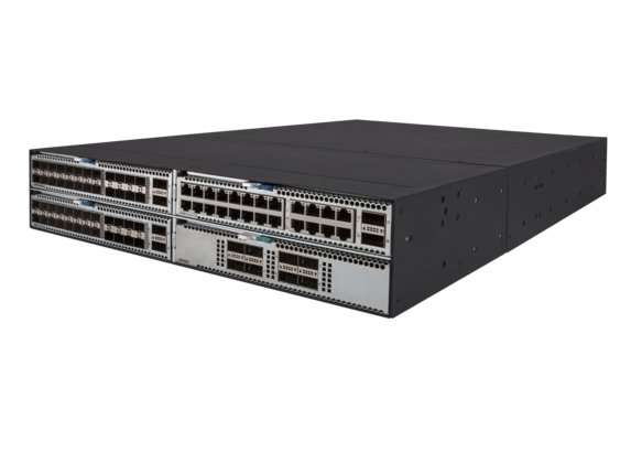 HPE  Flex Fabric  5930-4Slot top-of-rack (ToR) data center switch.  4  open module slots and 4 empty power supply slots 2 empty fan tray slots. Order 650W 230 V