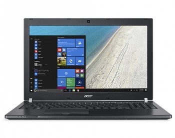 Acer 14" Travelmate, 256 Gt, Win 10 Pro - kannettava, musta