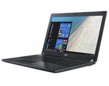Acer 14" Travelmate, 256 Gt, Win 10 Pro - kannettava, musta