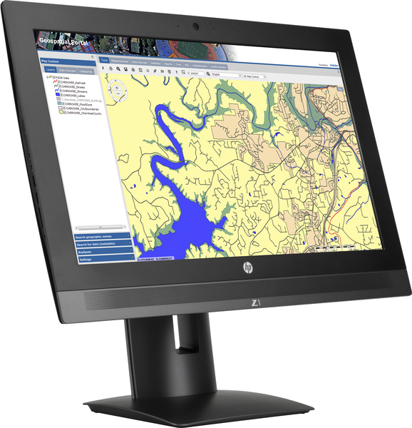 HP Workstation Z1 G3 - Kaikki yhdess&auml; - 1 x Xeon E3-1225V5 / 3.3 GHz - RAM 8 Gt - SSD 256 Gt - HP Z Turbo Drive G2, NVM Express (NVMe) - Quadro M1000M - GigE -