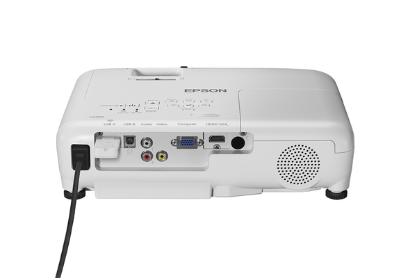 EPSON EB-W42 3LCD WXGA mobile projector 1280x800 16:10 3600 lumen 15.000:1 contrast 2W speaker