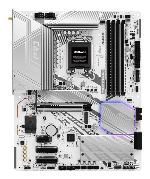 ASRock Z890 Pro RS WiFi 6E White LGA1851 ATX - motherboard