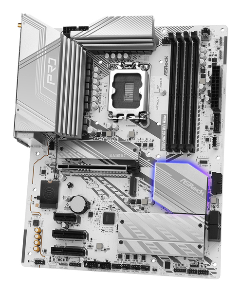ASRock Z890 Pro RS WiFi 6E White LGA1851 ATX - motherboard