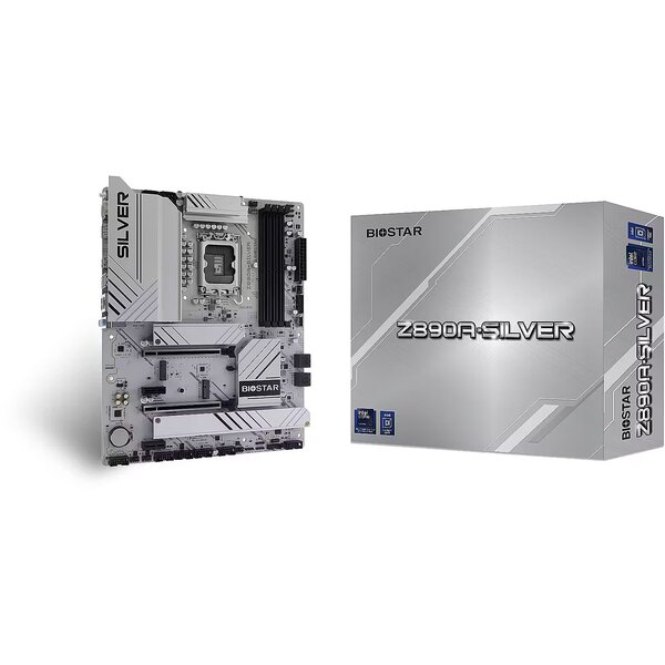 Biostar Z890A-SILVER DDR5 LGA 1851 ATX -emolevy