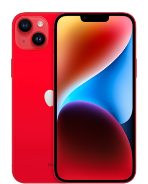 Refurbished iPhone 14 Plus 128GB, (PRODUCT)RED (Fair condition, eSIM)