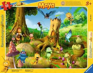 Ravensburger Childrens puzzle adventures on the poppy meadow (10 pieces, frame puzzle)
