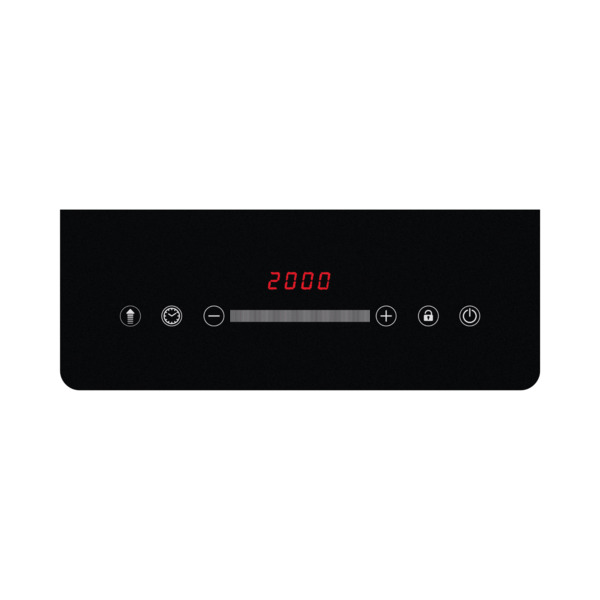 Steba IK 35 Induktionsh&auml;ll, 1 zon, 2000 W, svart