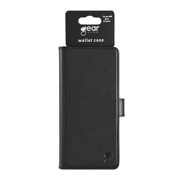 GEAR Wallet, Moto G9 Power - Wallet Case, Black