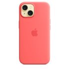 Apple iPhone 15, MagSafe - silicone case, Guava