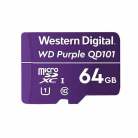 SanDisk WD Purple SC QD101 64 Gt MicroSDXC UHS-I Class 10 U1 -muistikortti, purppura