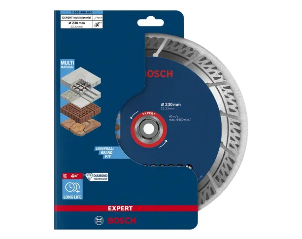 Bosch EXPERT Multi Material Diamant 150x22.23x2.4x12