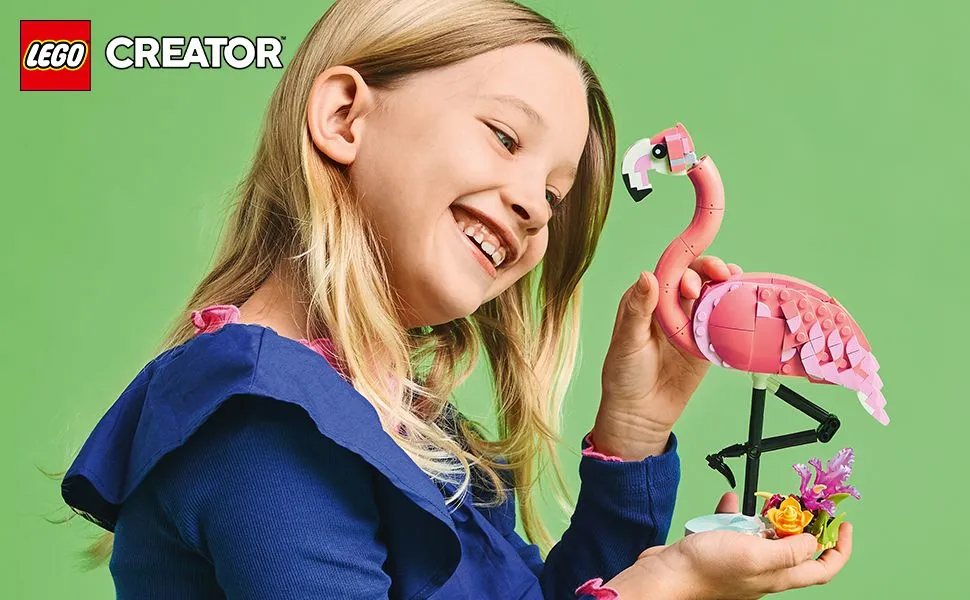 LEGO Creator 3in1 Vilda djur: Rosa flamingo 31170