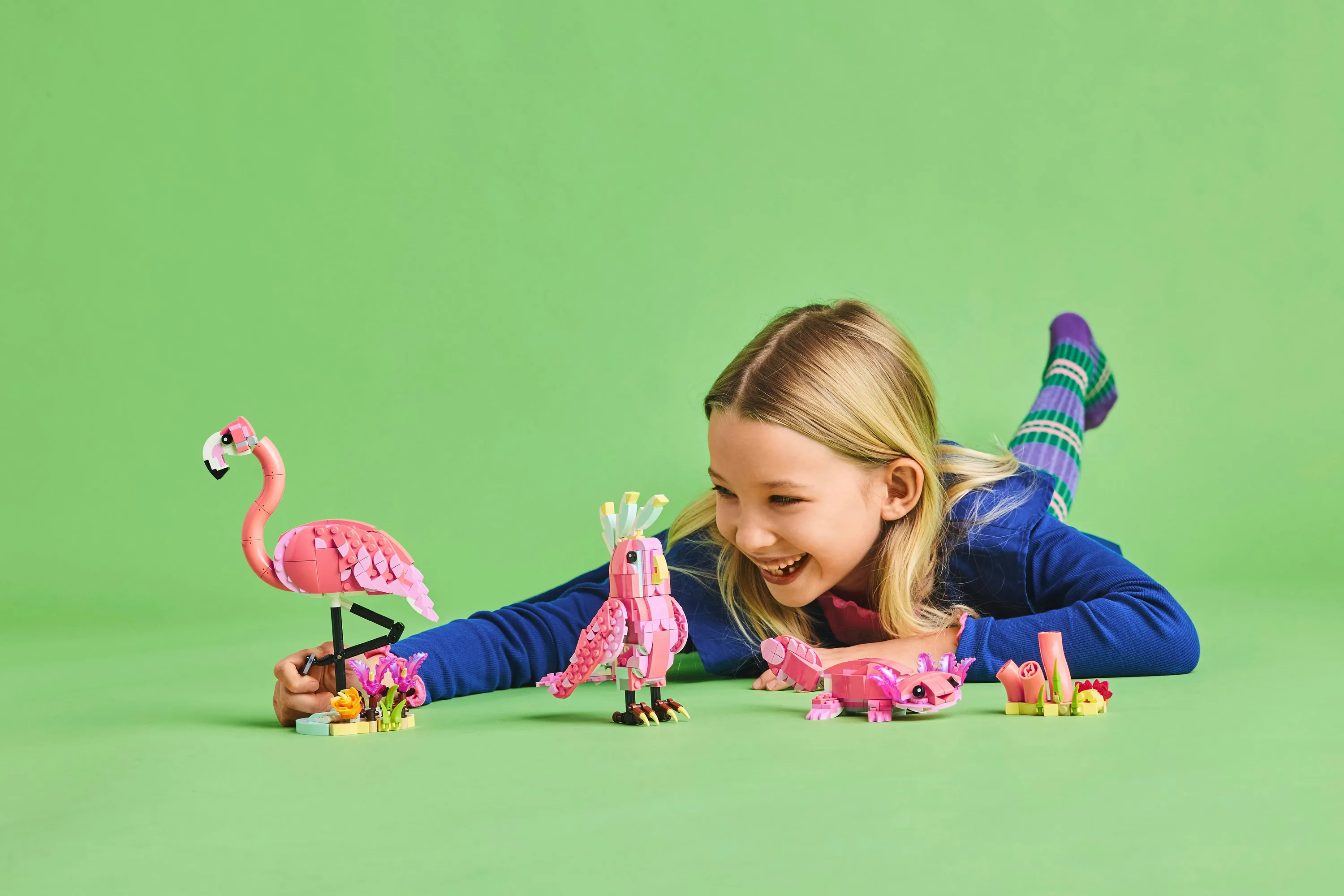 LEGO Creator 3in1 Vilda djur: Rosa flamingo 31170