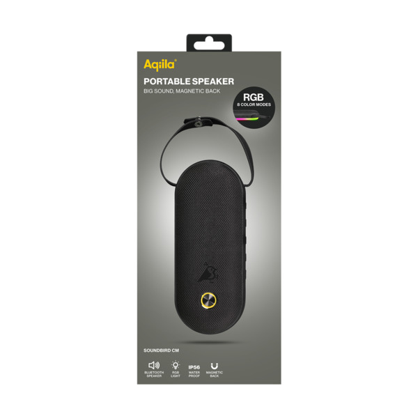 Aqiila Soundbird CM 2.0 Bluetooth Portable speaker, Black
