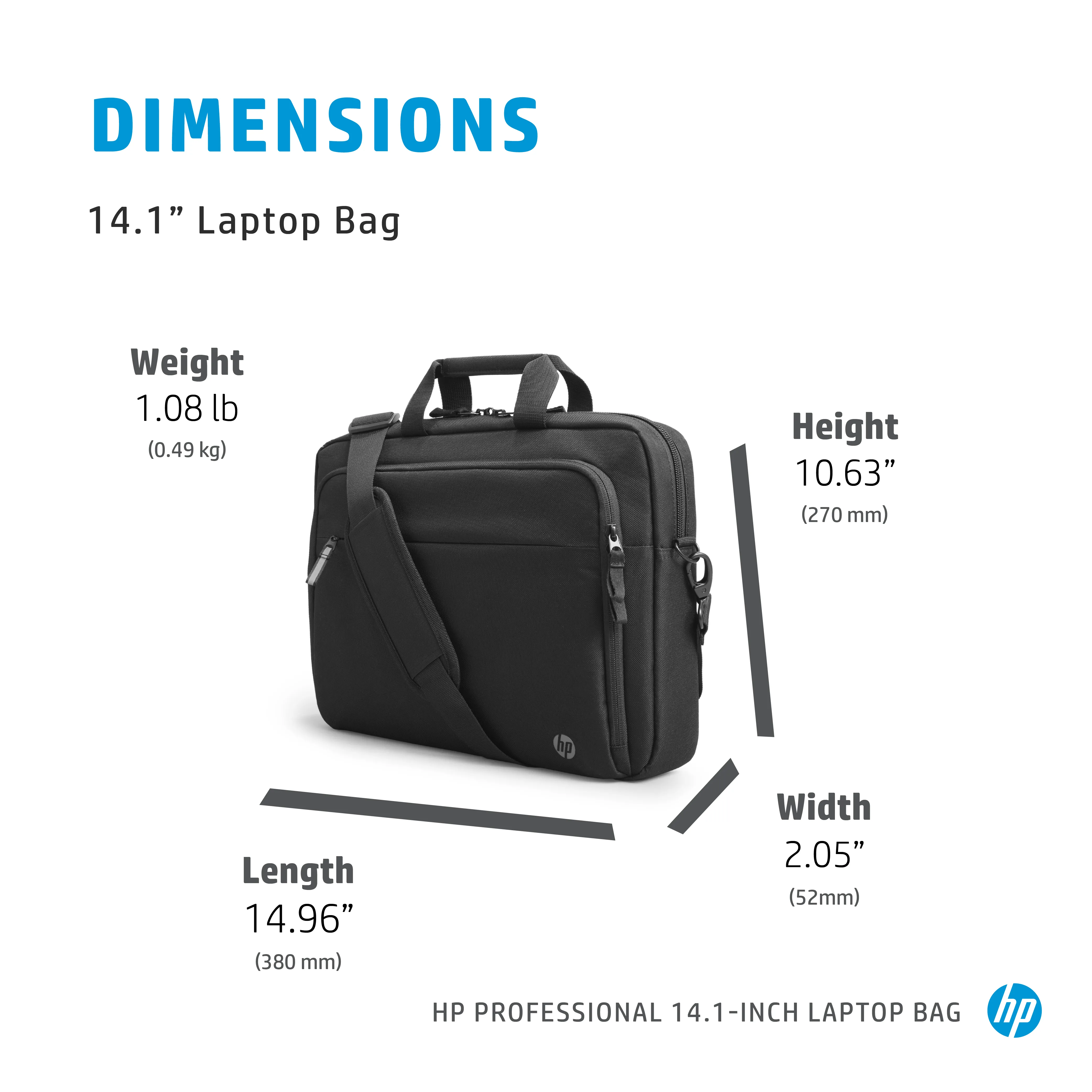 HP Prof 14.1 Laptop Bag