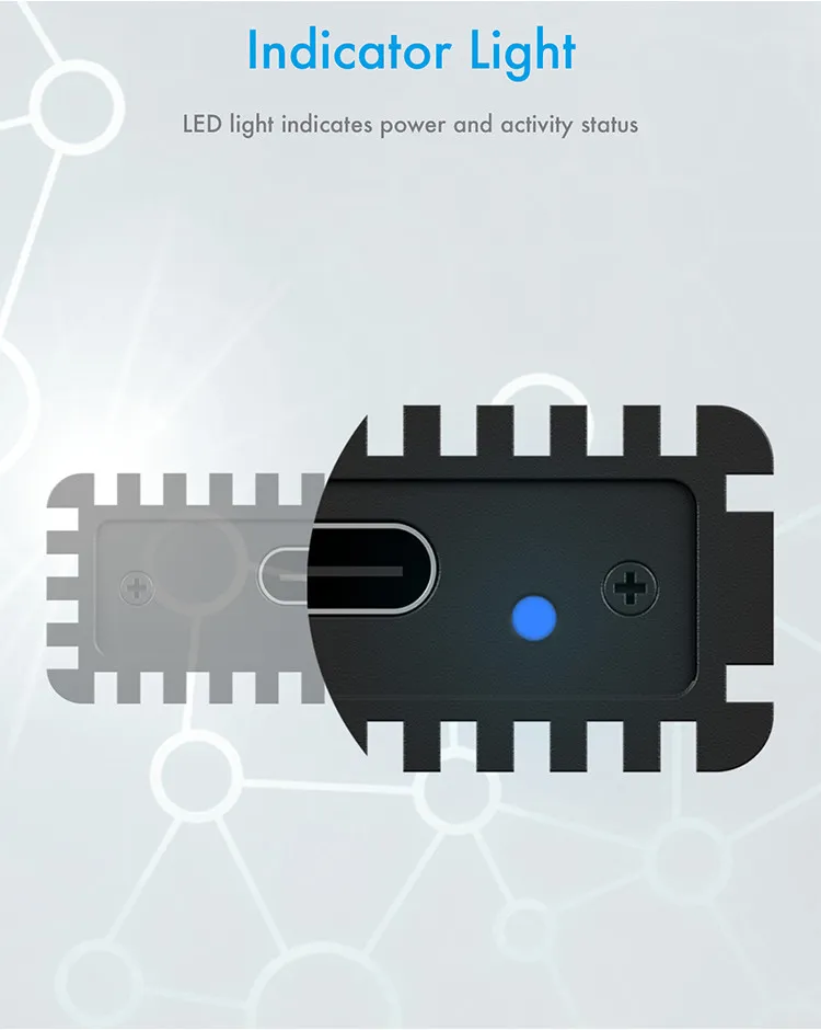 ICY BOX External Type-C enclosure for M.2 NVMe SSD