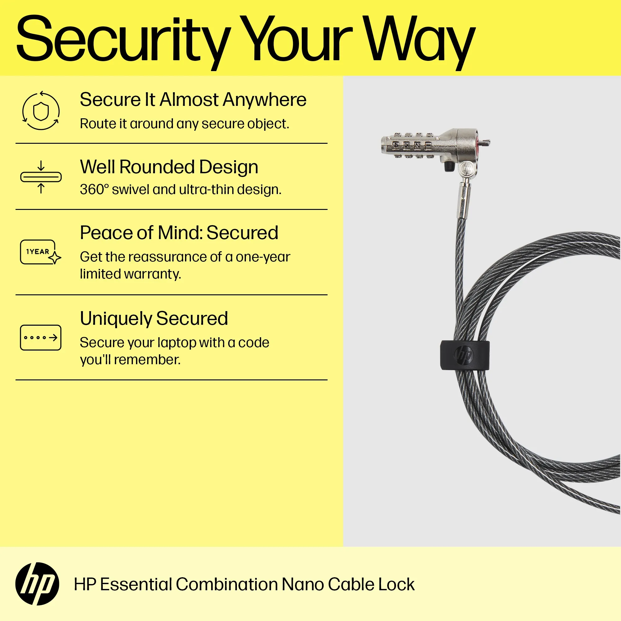 HP Essential Nano Combo Cab Lk
