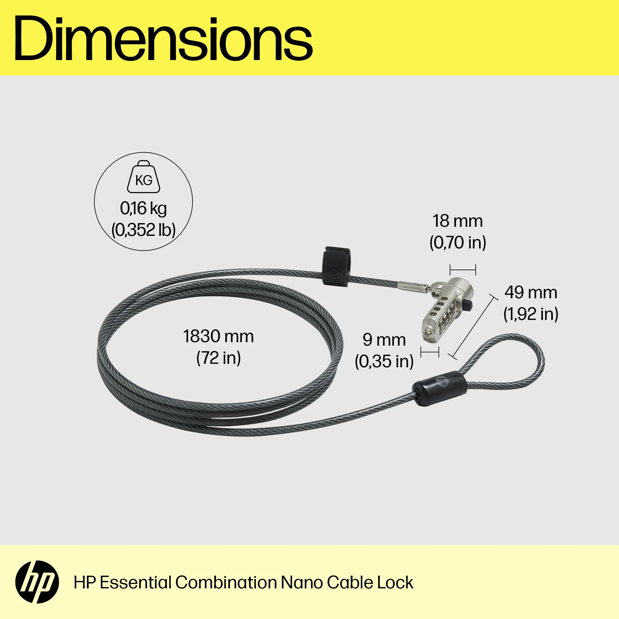 HP Essential Nano Combo Cab Lk