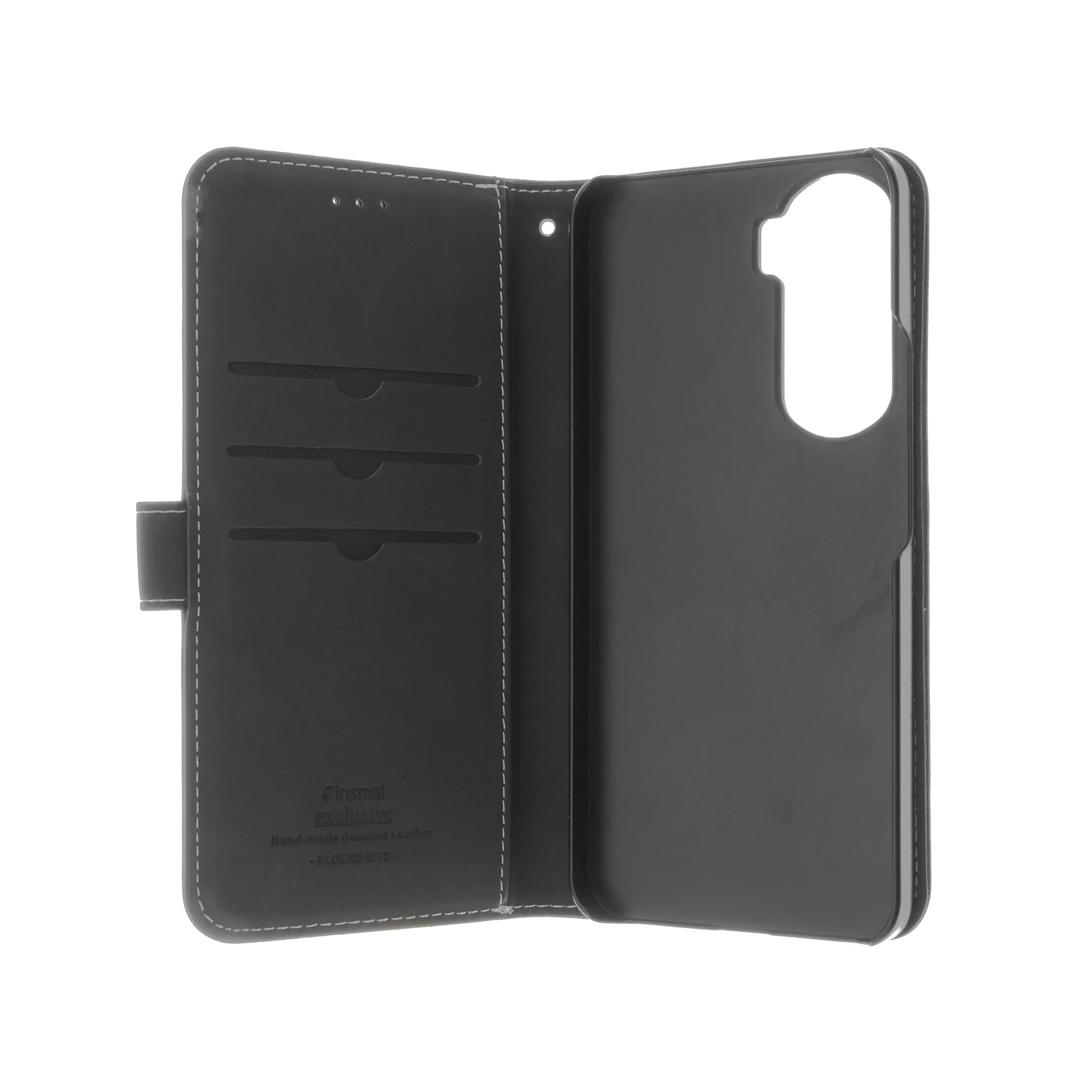 Insmat Flip Case, Honor 90 Lite - Wallet Case, Black