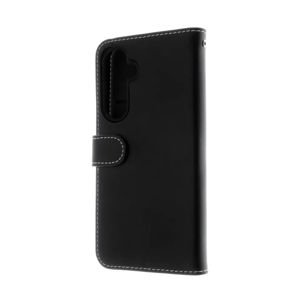 Insmat Flip Case, Galaxy S23 FE - plånboksfodral, Svart Insmat Flip Case, Galaxy S23 FE - plånboksfodral, Svart