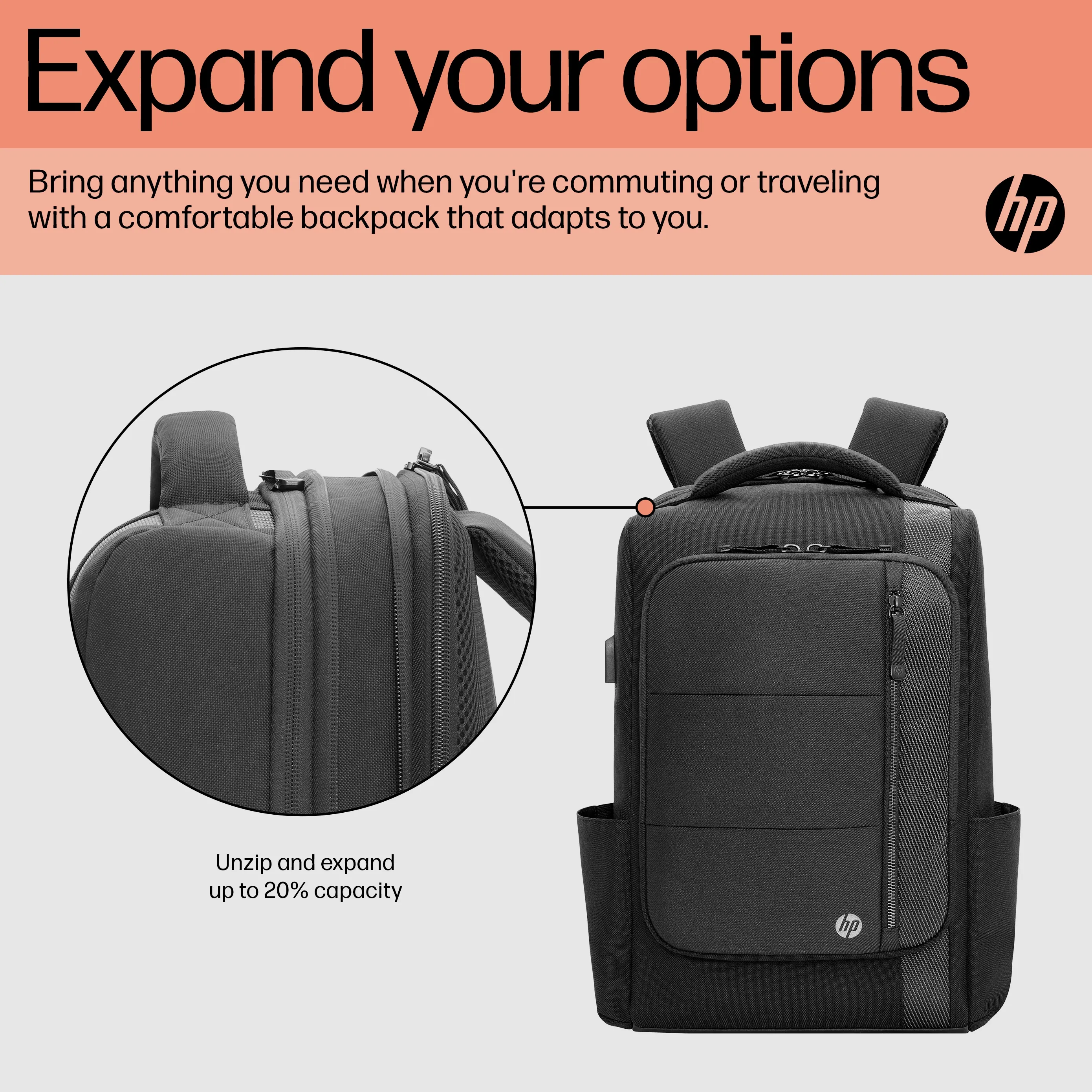 HP Renew Executive - Sylimikron kantoreppu - 16.1&quot; - musta malleihin ZBook Firefly 14 G9 Mobile Workstation, ZBook Fury 16 G9 Mobile Workstation