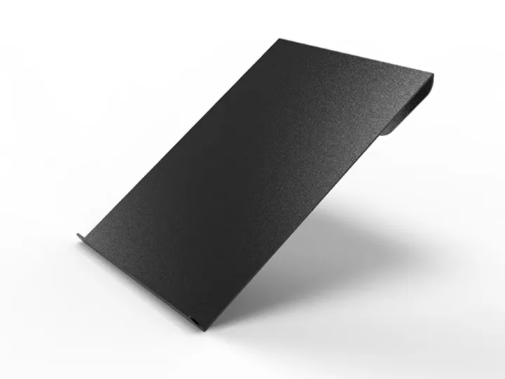 Multibrackets M A4 Broschure Shelf Floorstand - Asennuskomponentti (hylly) - musta - lattiajalustaan asennettava