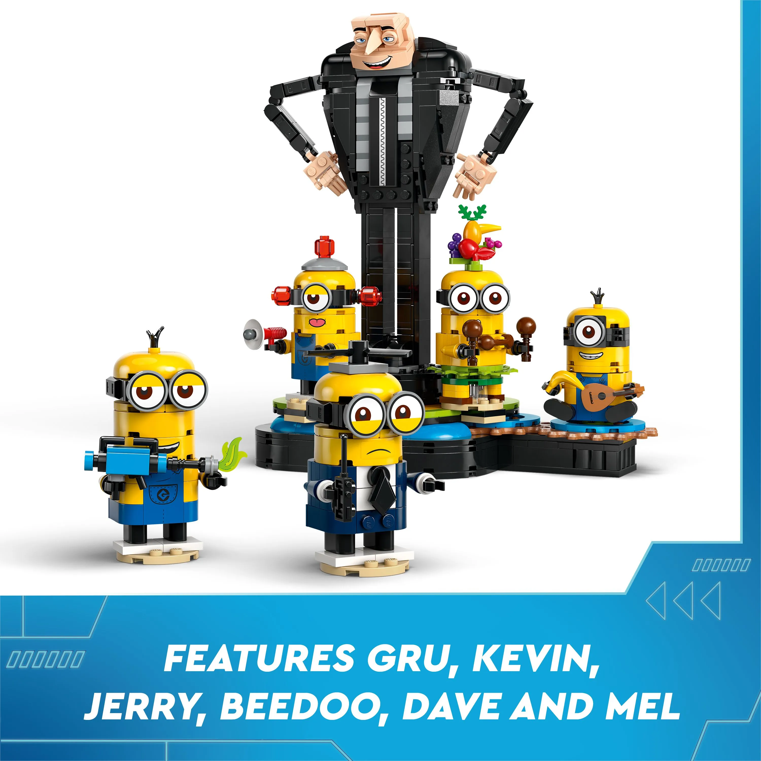 LEGO Despicable Me Gru och minioner 75582 LEGO Despicable Me Gru och minioner 75582