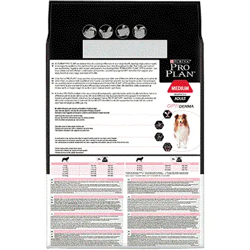 Purina Pro Plan Medium Adult Sensitive Skin Salmon, Koiran kuivaruoka, 14 kg