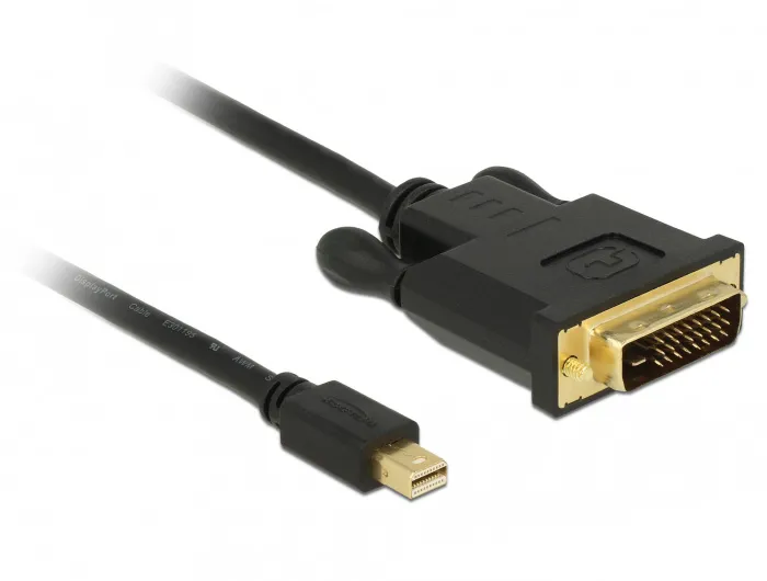 Delock Kabel mini DisplayPort 1.1 Stecker > DVI 24+1 Stecker 3 m