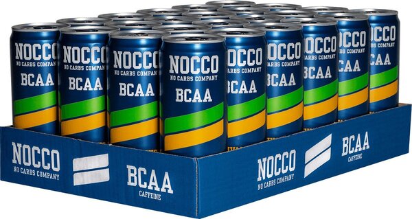 NOCCO Carnival &ndash; BCAA energiajuoma 330 ml 24-pack