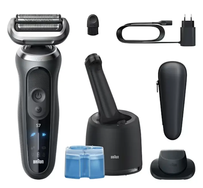 Braun Series 7 72-C7200cc Wet&Dry -parranajokone, musta