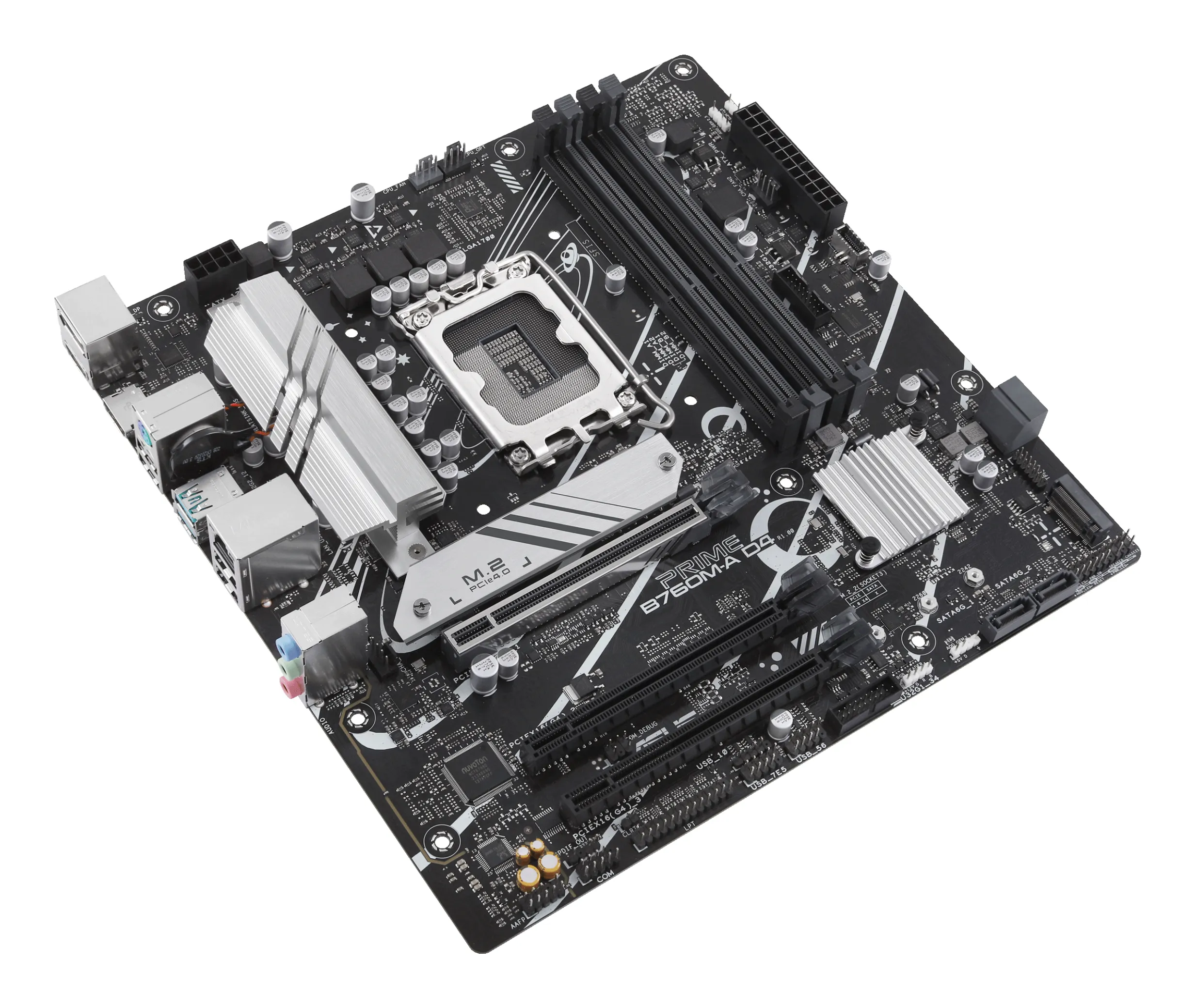 ASUS PRIME B760M-A D4-CSM LGA1700 4DDR5 -emolevy, musta