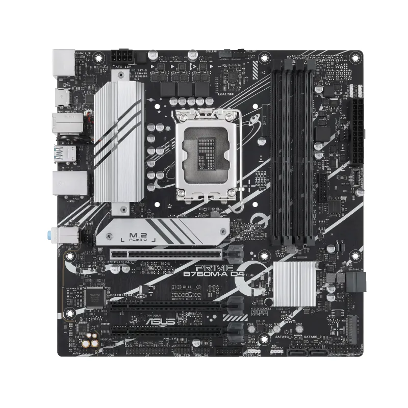 ASUS PRIME B760M-A D4-CSM LGA1700 4DDR5 - motherboard, black