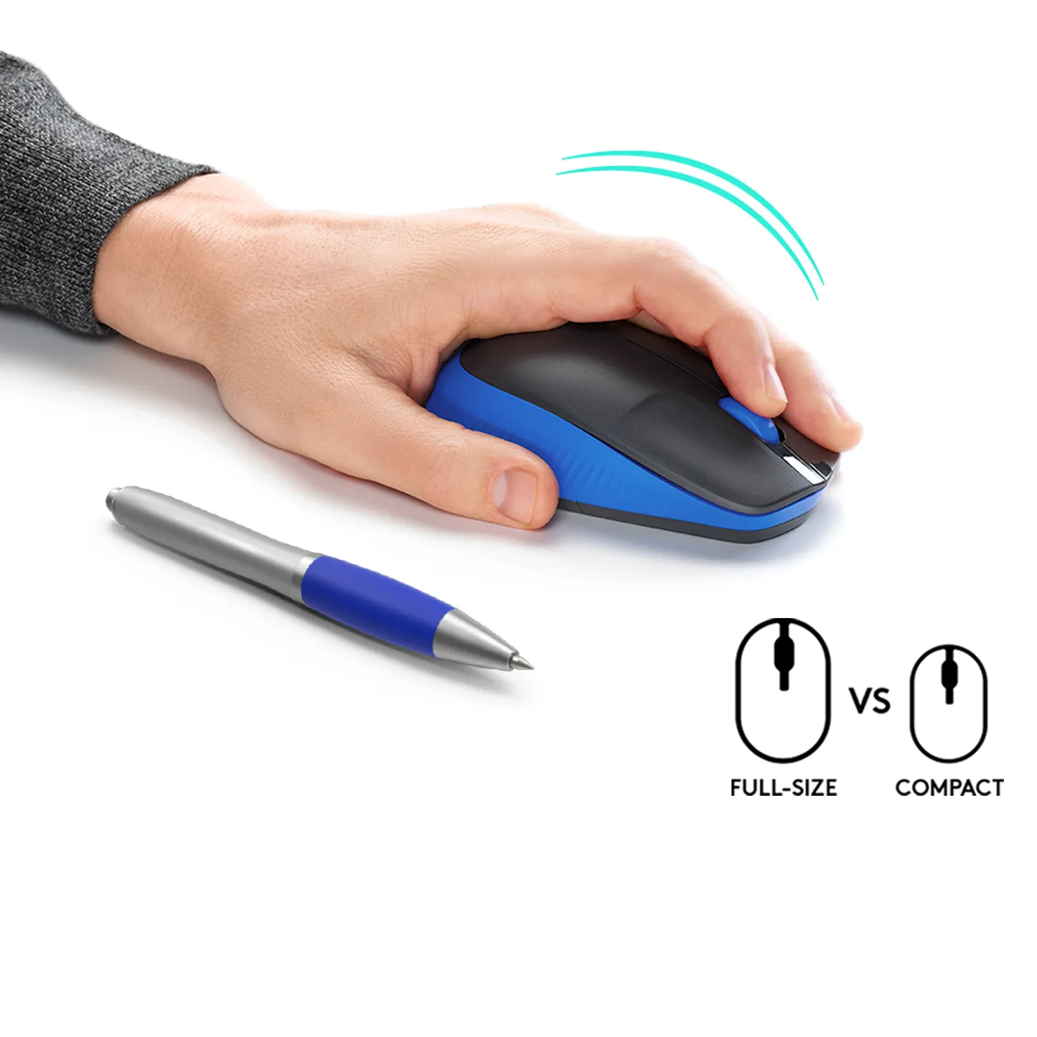 Logitech M190 -langaton hiiri, sininen